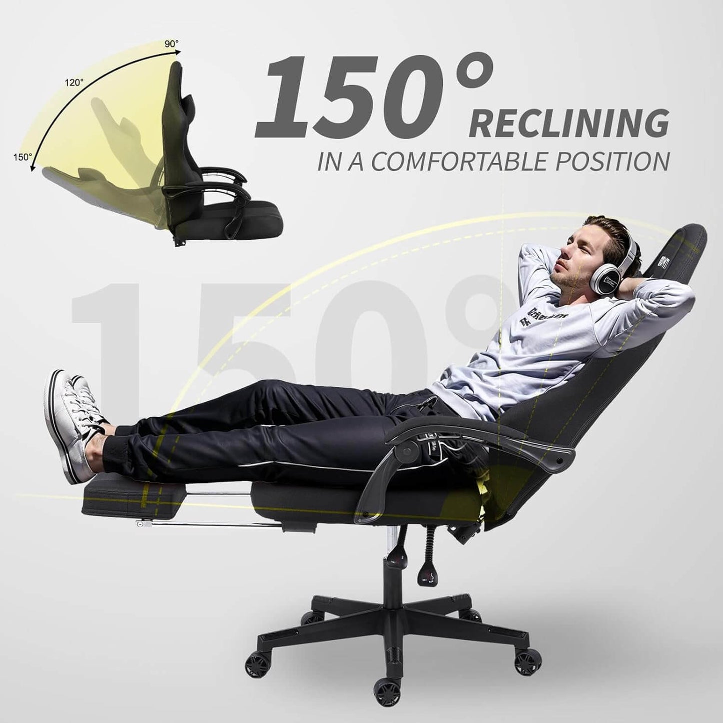 SITMOD Gaming Chair - Black