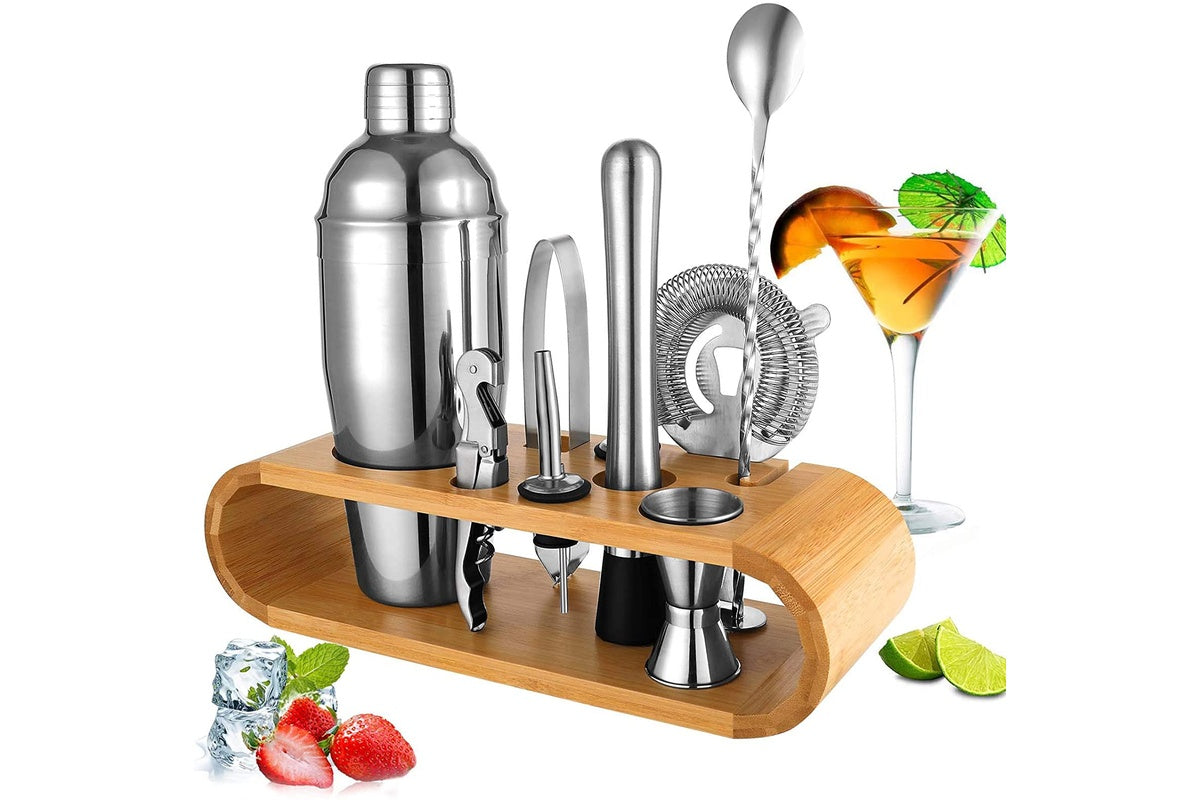 Premium Cocktail Shaker Set Bartender Kit