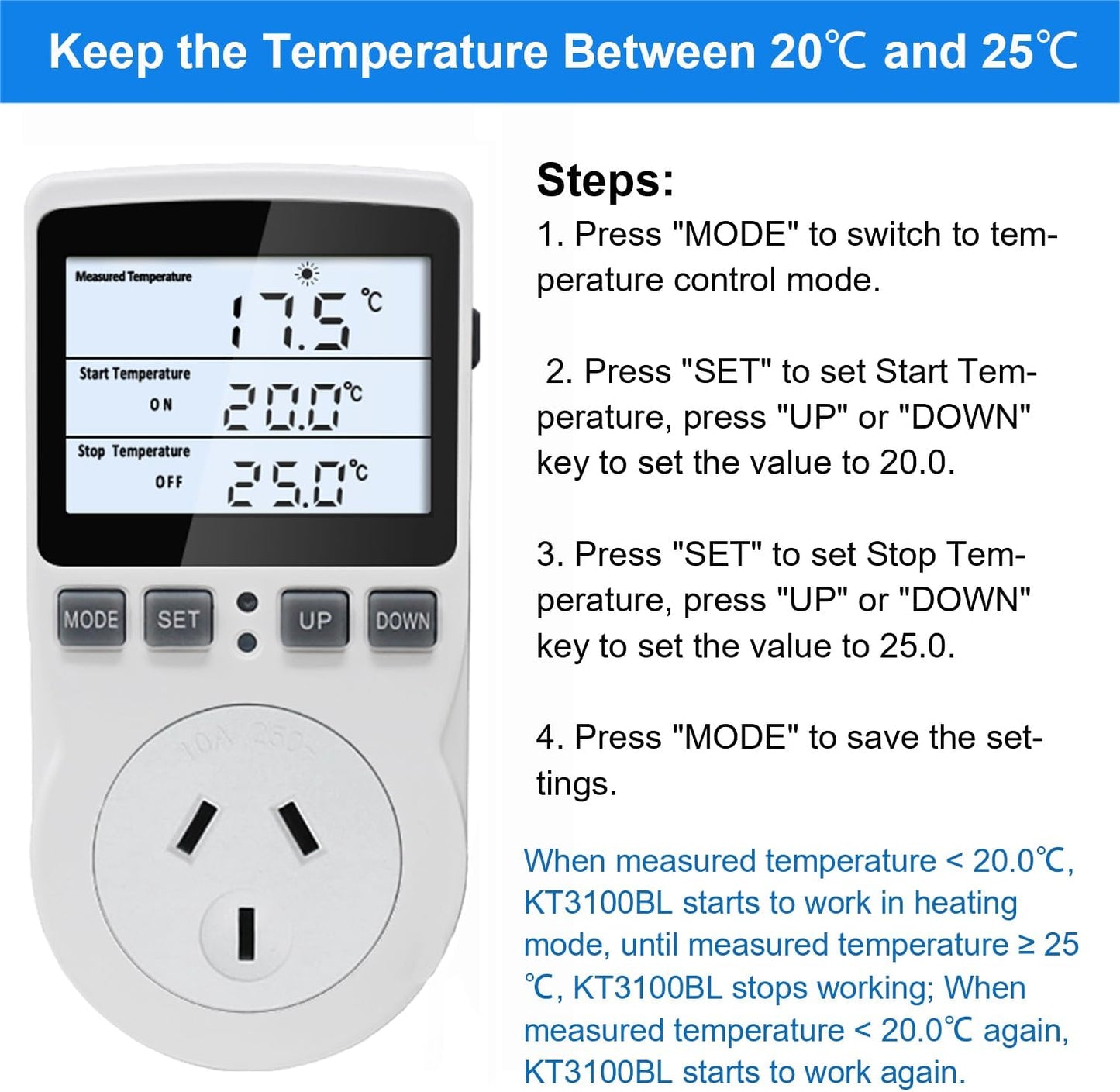 Digital Temperature Controller Timer