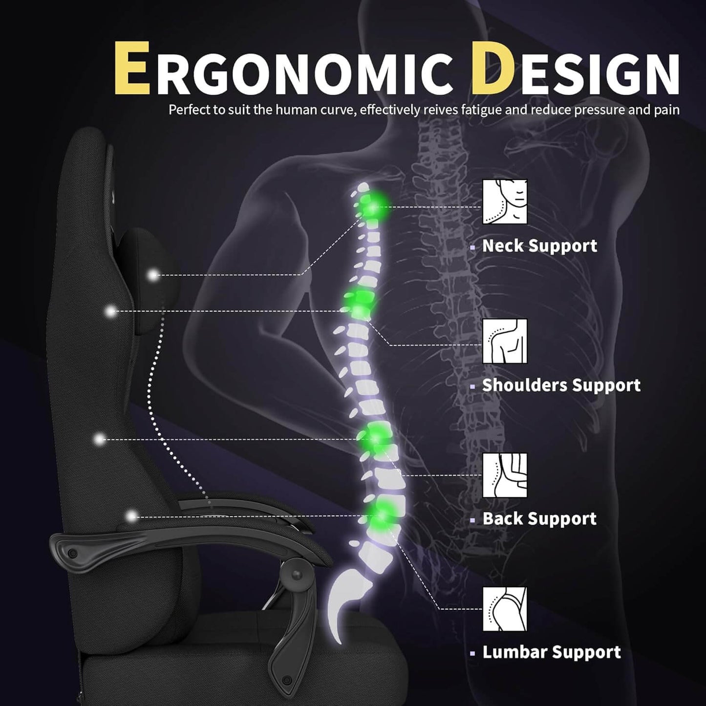 Gaming Chair Ergonomic