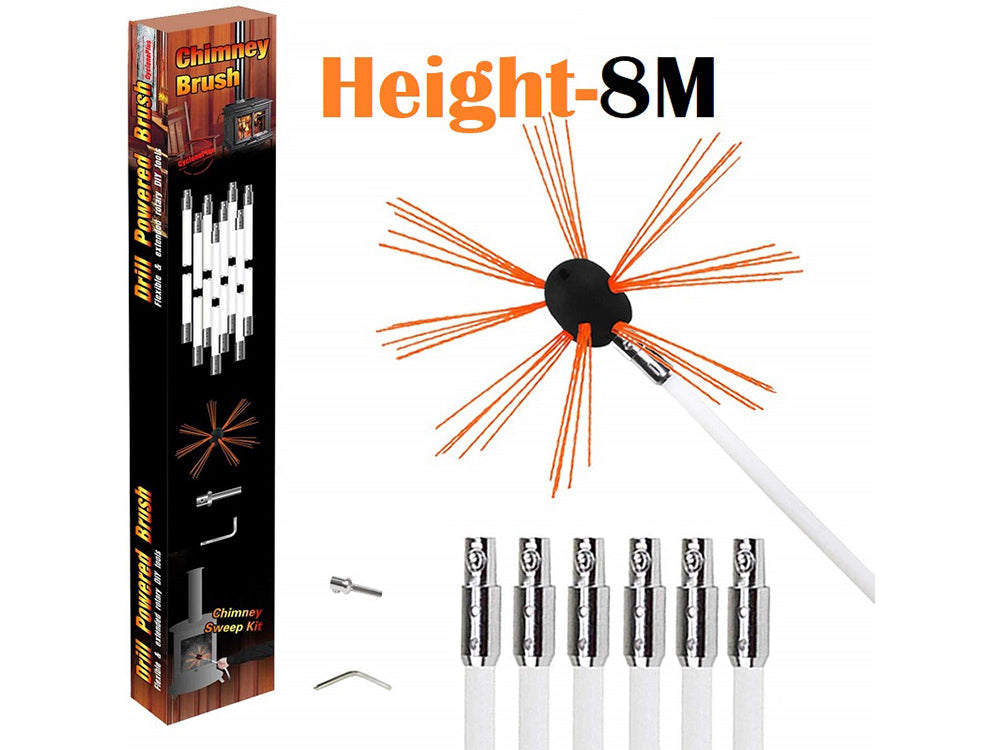 Flexible Dryer Vent Chimney Cleaner Kit