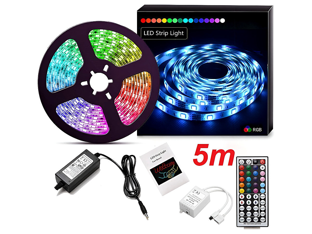 LED Strip Light rgb 5m with remote