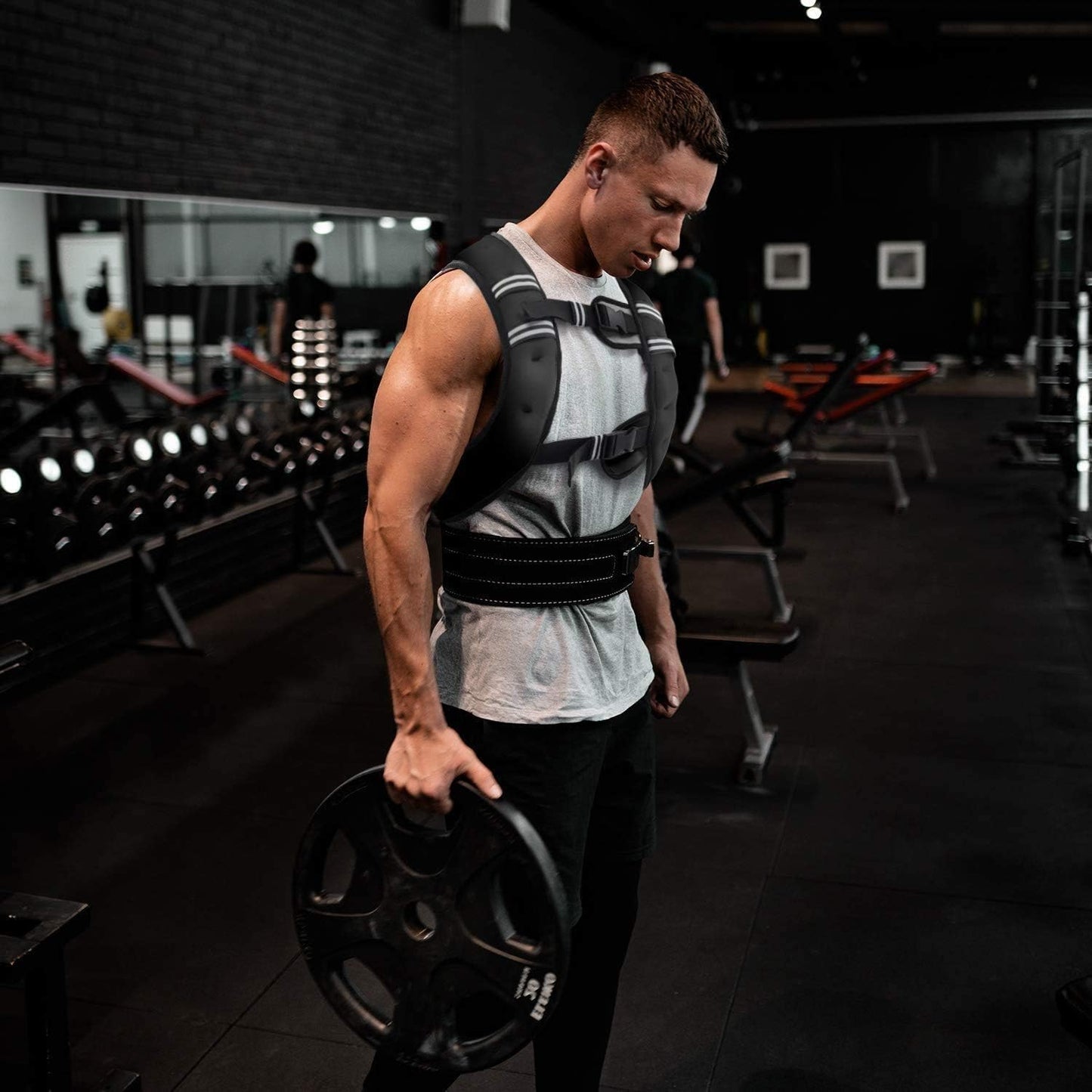 Weighted Vest Workout Equipment 10kg Adjustable