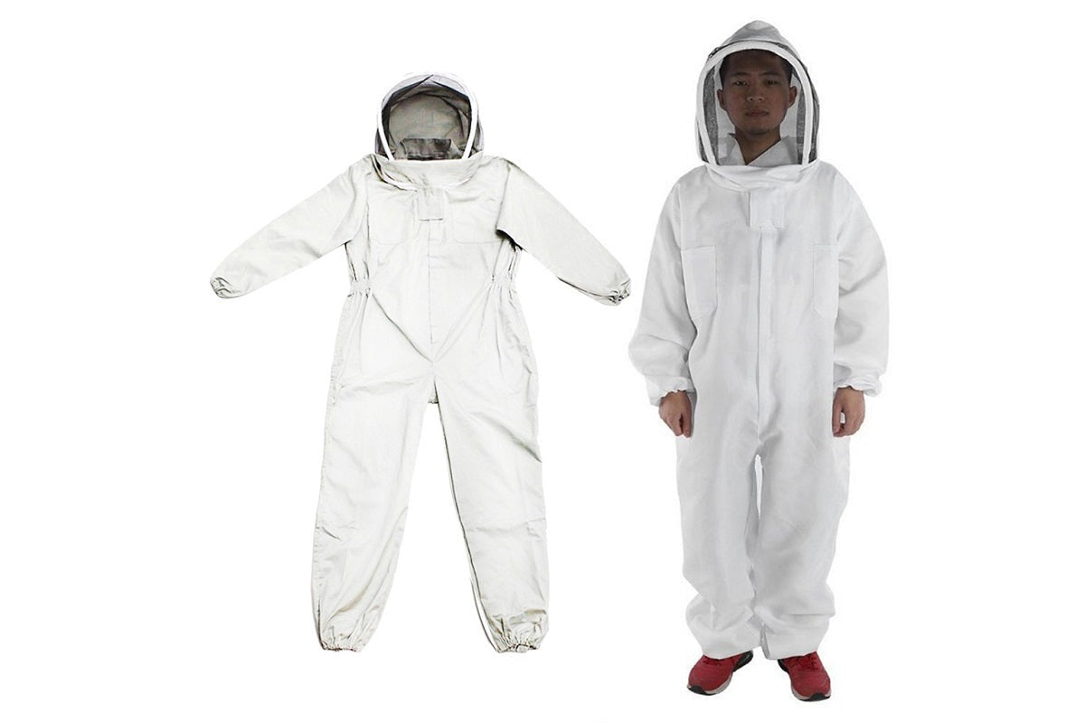 Beekeeping Suit Hooded Veil Bee Farm Clothing XXL