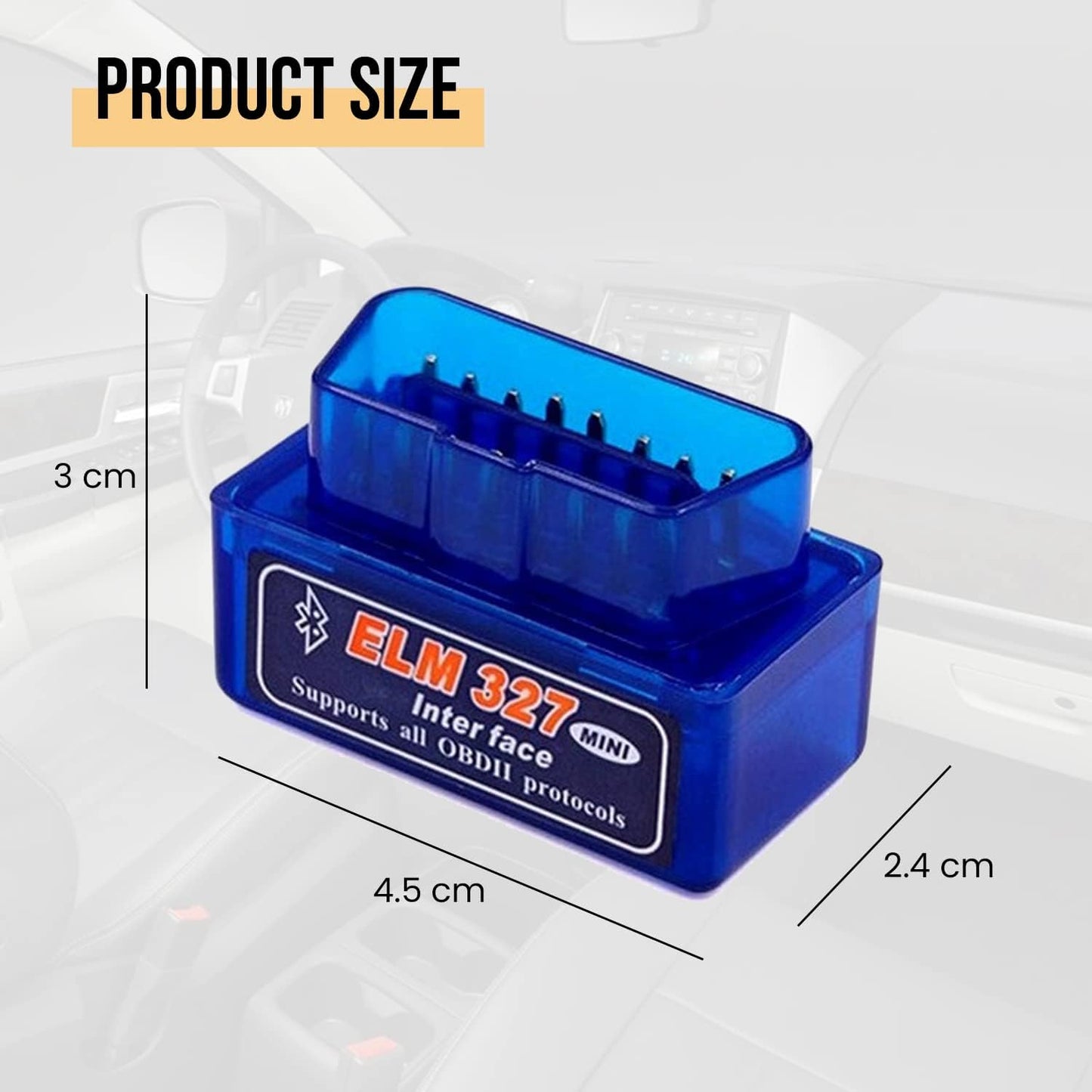 OBD2 Scanner Bluetooth ELM327