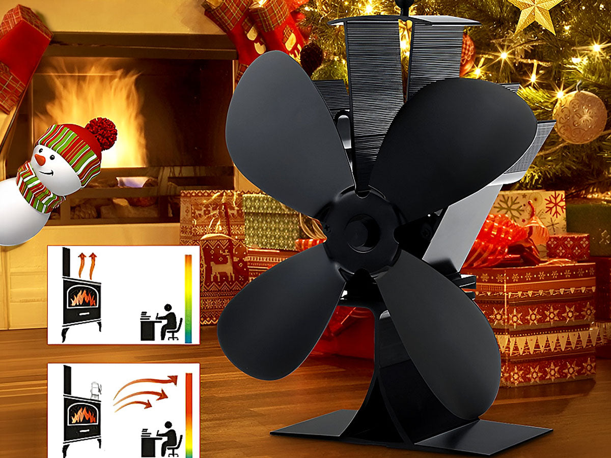 Stove Fan Heat Powered Stove Fan