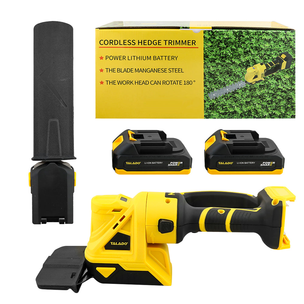 Cordless Hedge Trimmer 2 in 1 Lawn and Shrub Shears