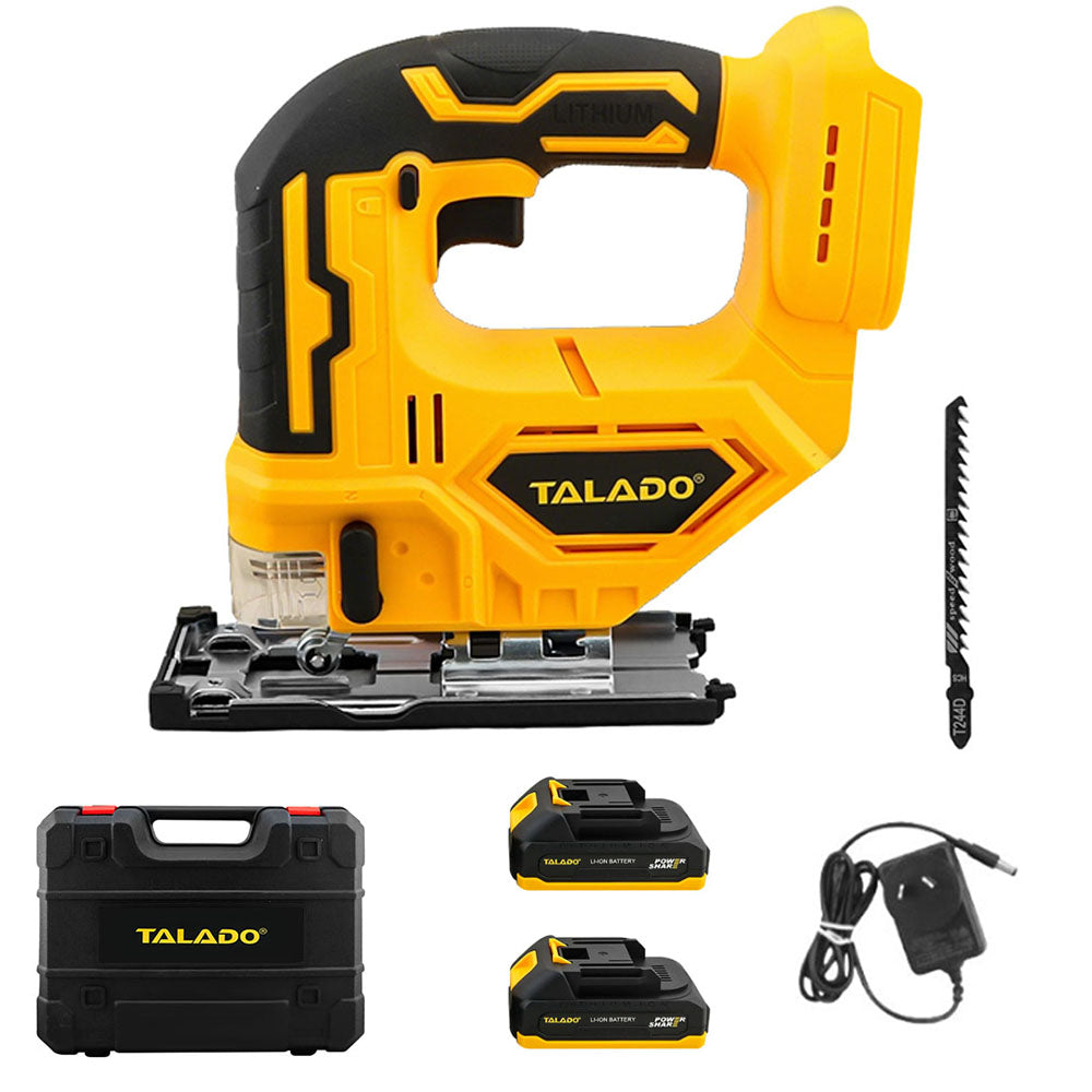 Cordless Electric Jigsaw with 2 Battery