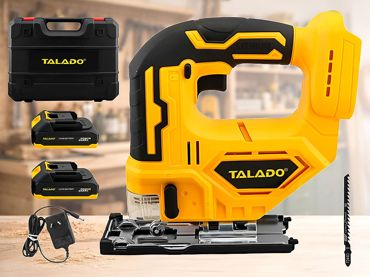 Cordless Electric Jigsaw with 2 Battery