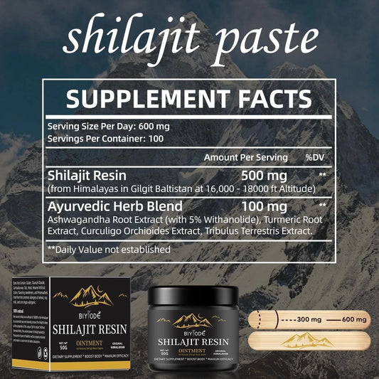 Organic Shilajit Resin 50g -1PK