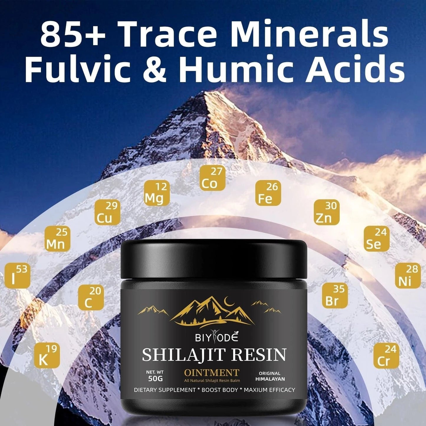 Organic Shilajit Resin 50g -1PK