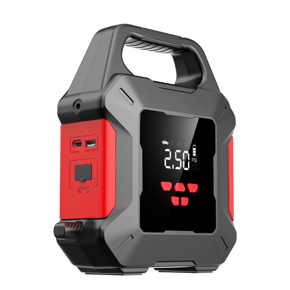 Car Jump Starter with Tyre Inflator