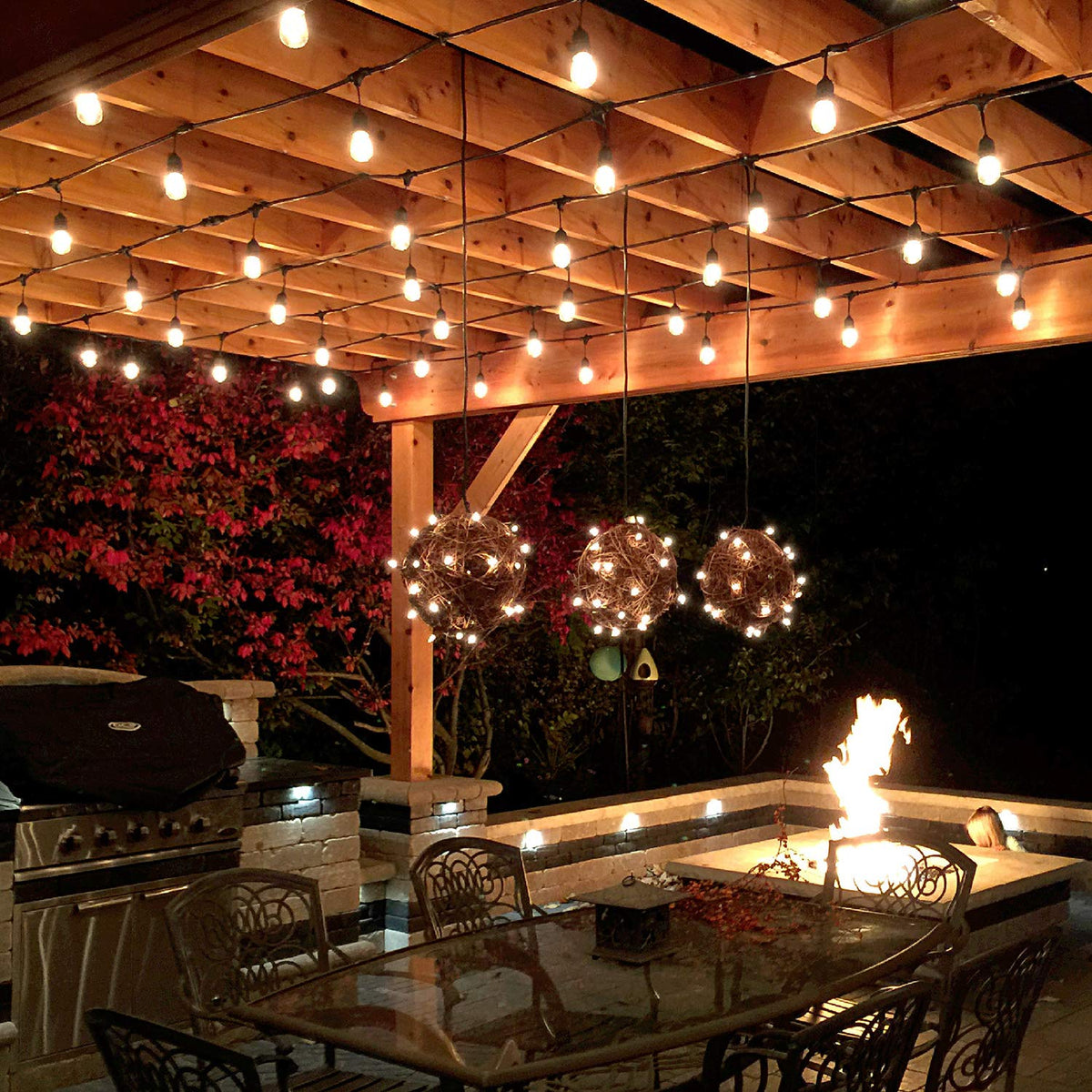 Festoon Lights String Lights 5M-5 bulbs
