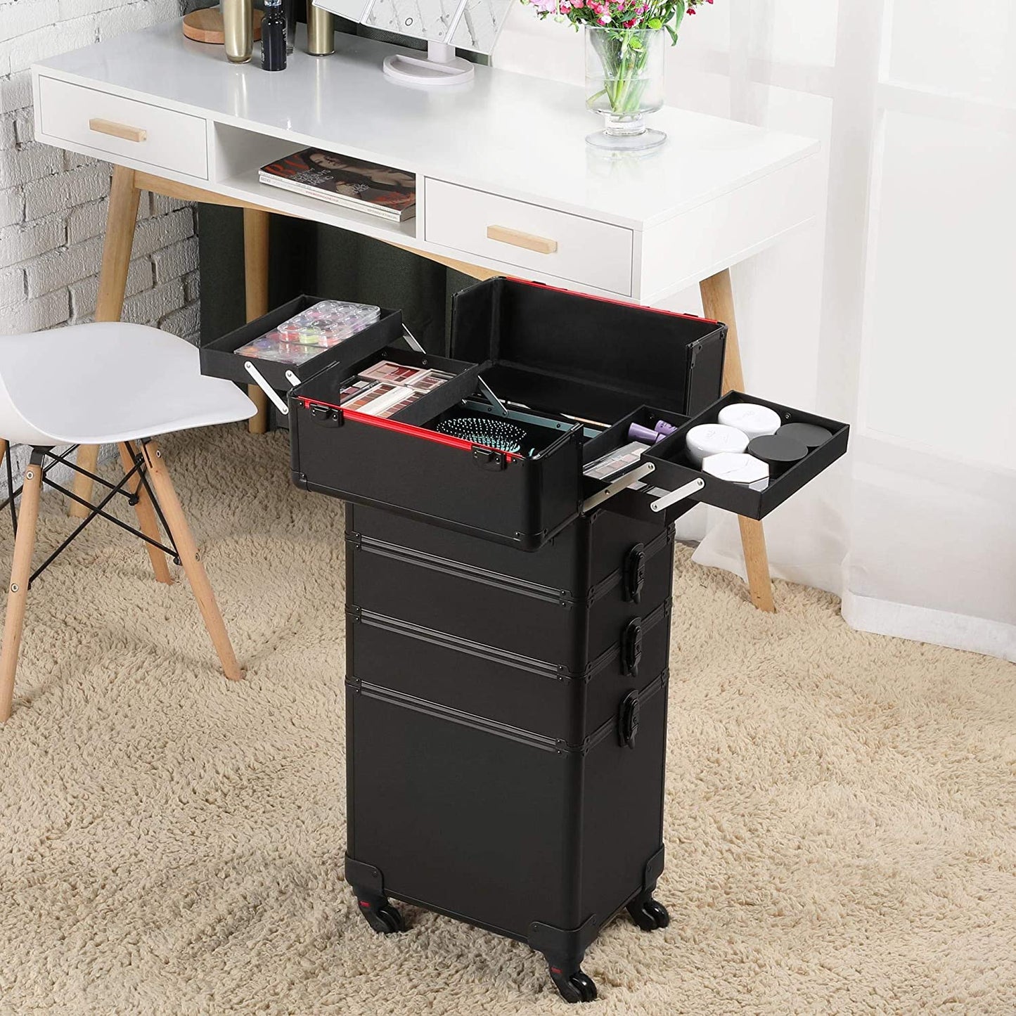 Makeup Travel Case Trolley Case Rolling