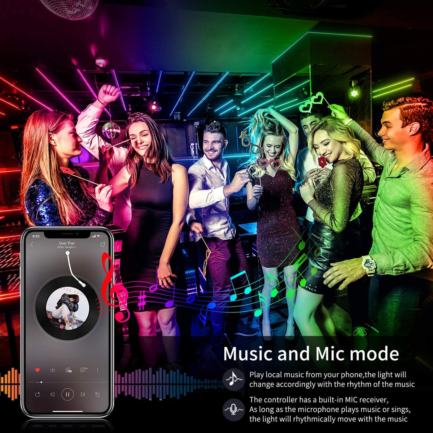 LED strip Light RGB 10M App Control
