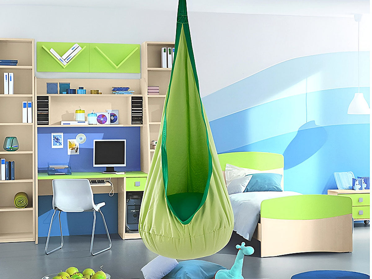 Kids Pod Swing Chair Tent Hanging Seat Hammock