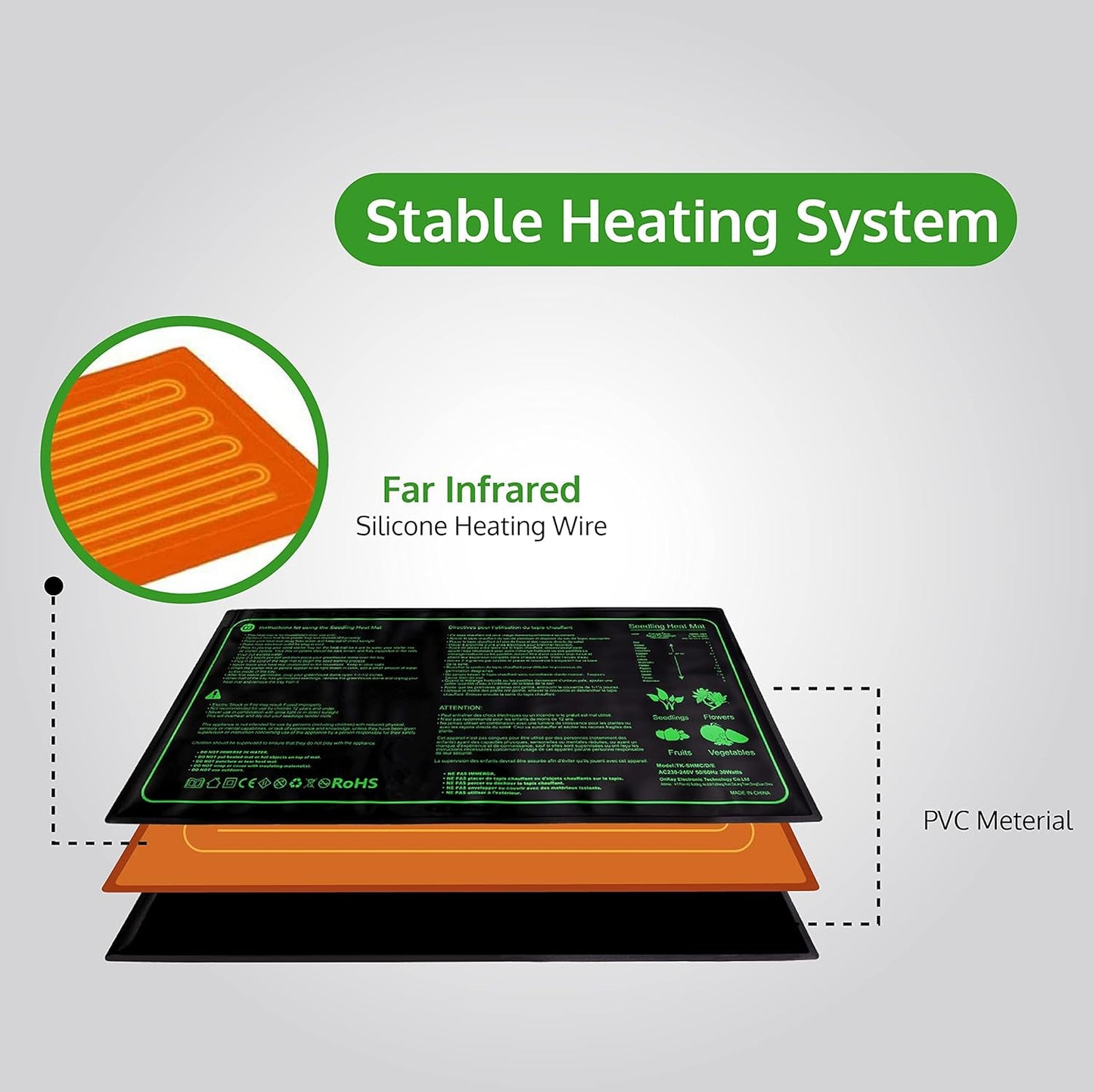 Seedling Heat Mat 25x50cm