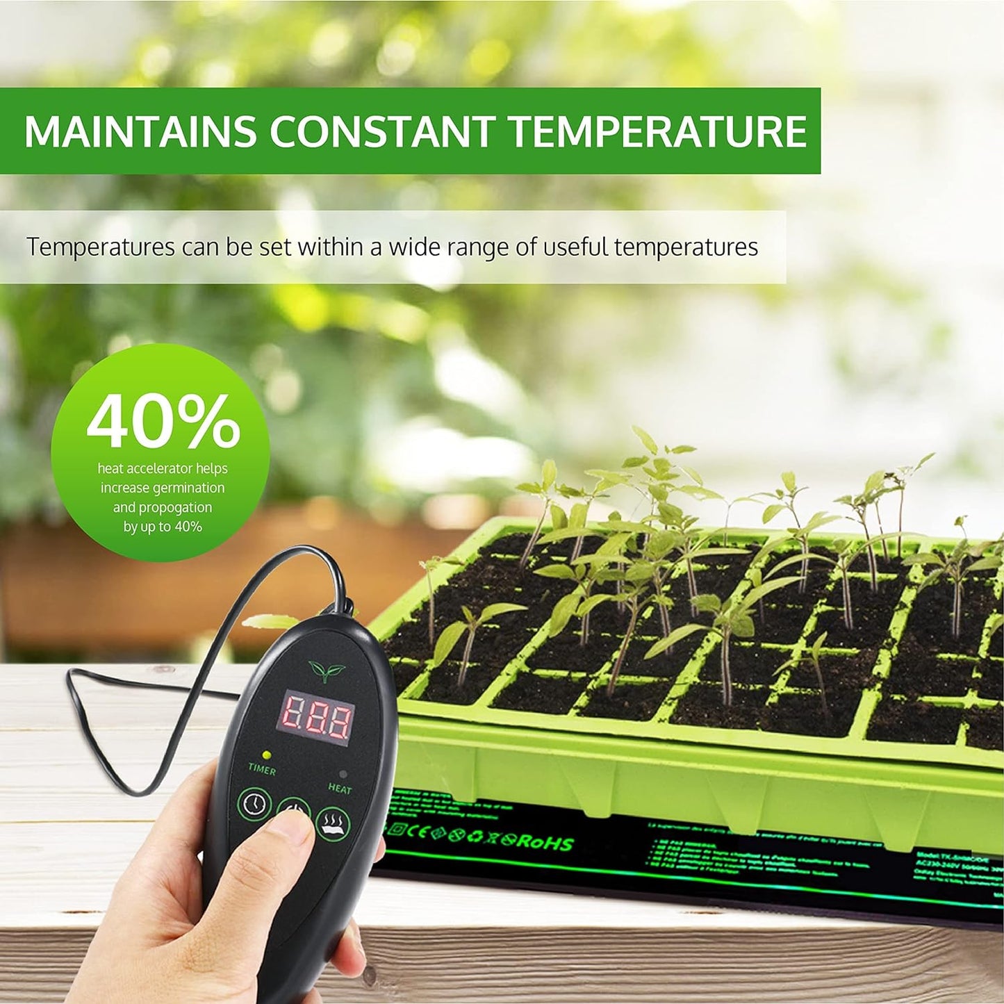 Seedling Heat Mat 25x50cm