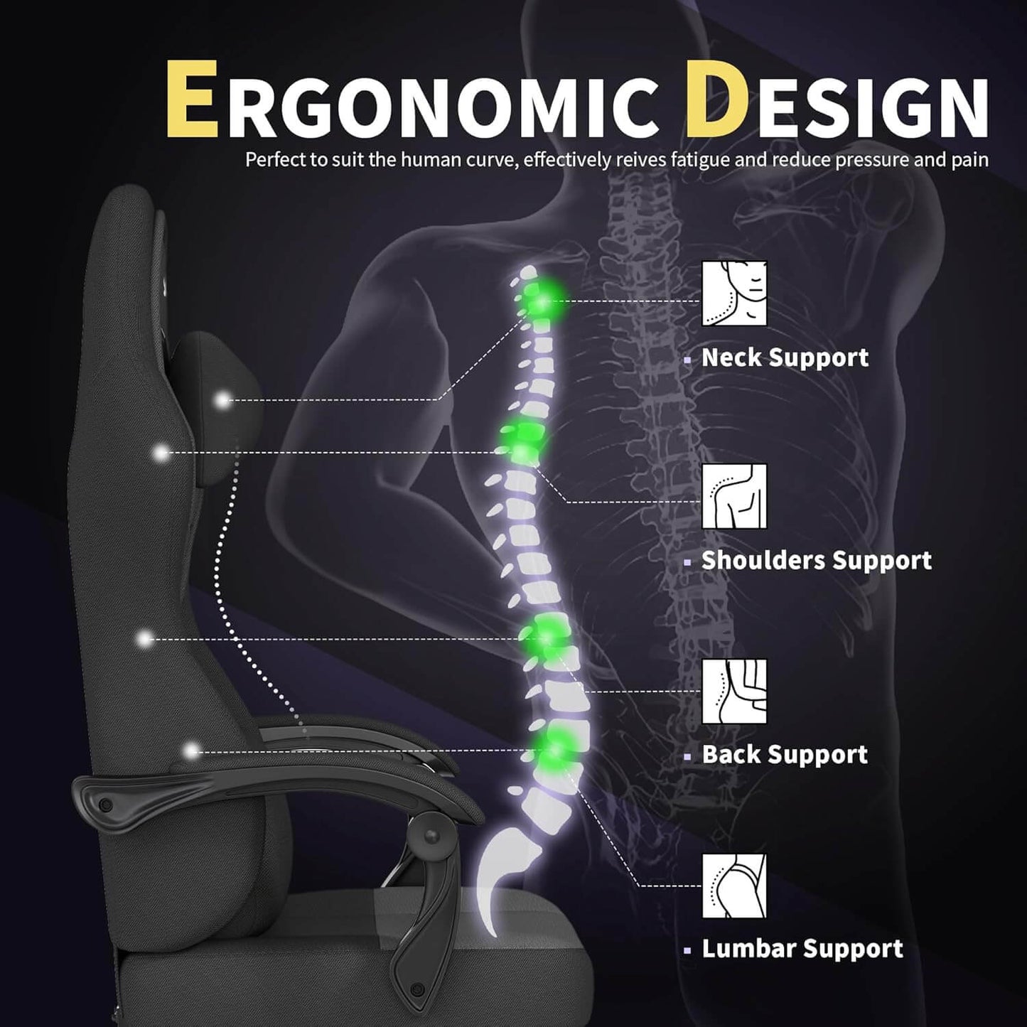 Gaming Chair Ergonomic