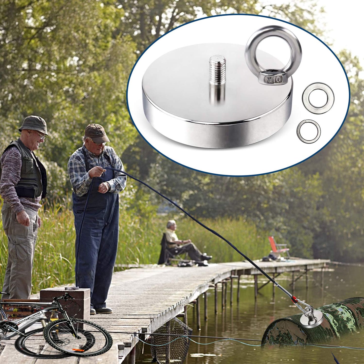 Salvage Magnet Fishing Kit