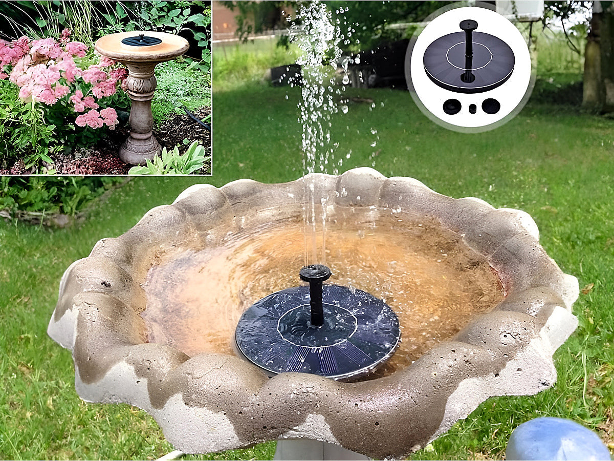 Solar Water Fountain