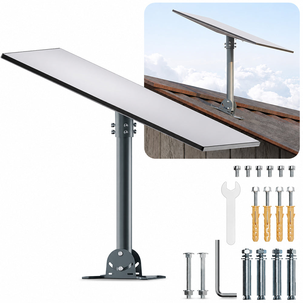 Gen 3 Mount for Starlink, 360 deg Rotatable Roof & Wall Mount for V3 V4 4X Starlink