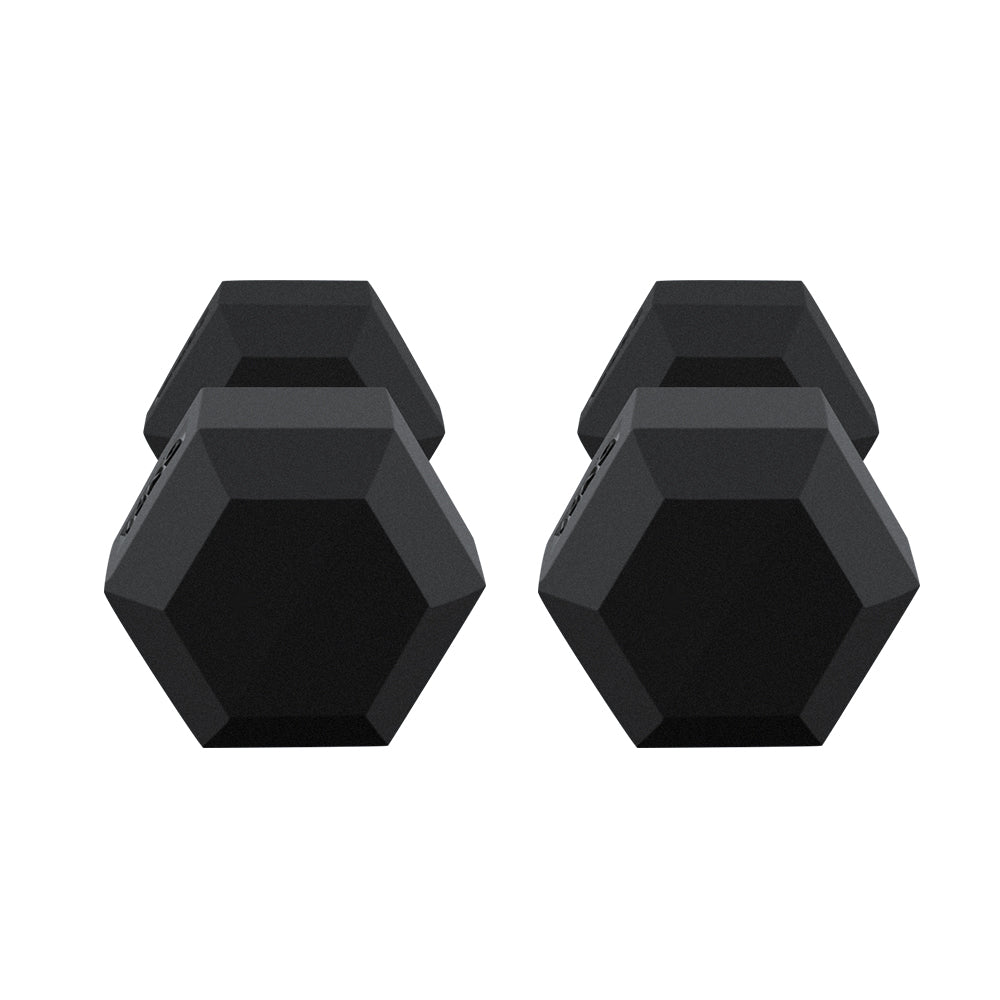 Dumbbell Set - 2X 10kg hex weights