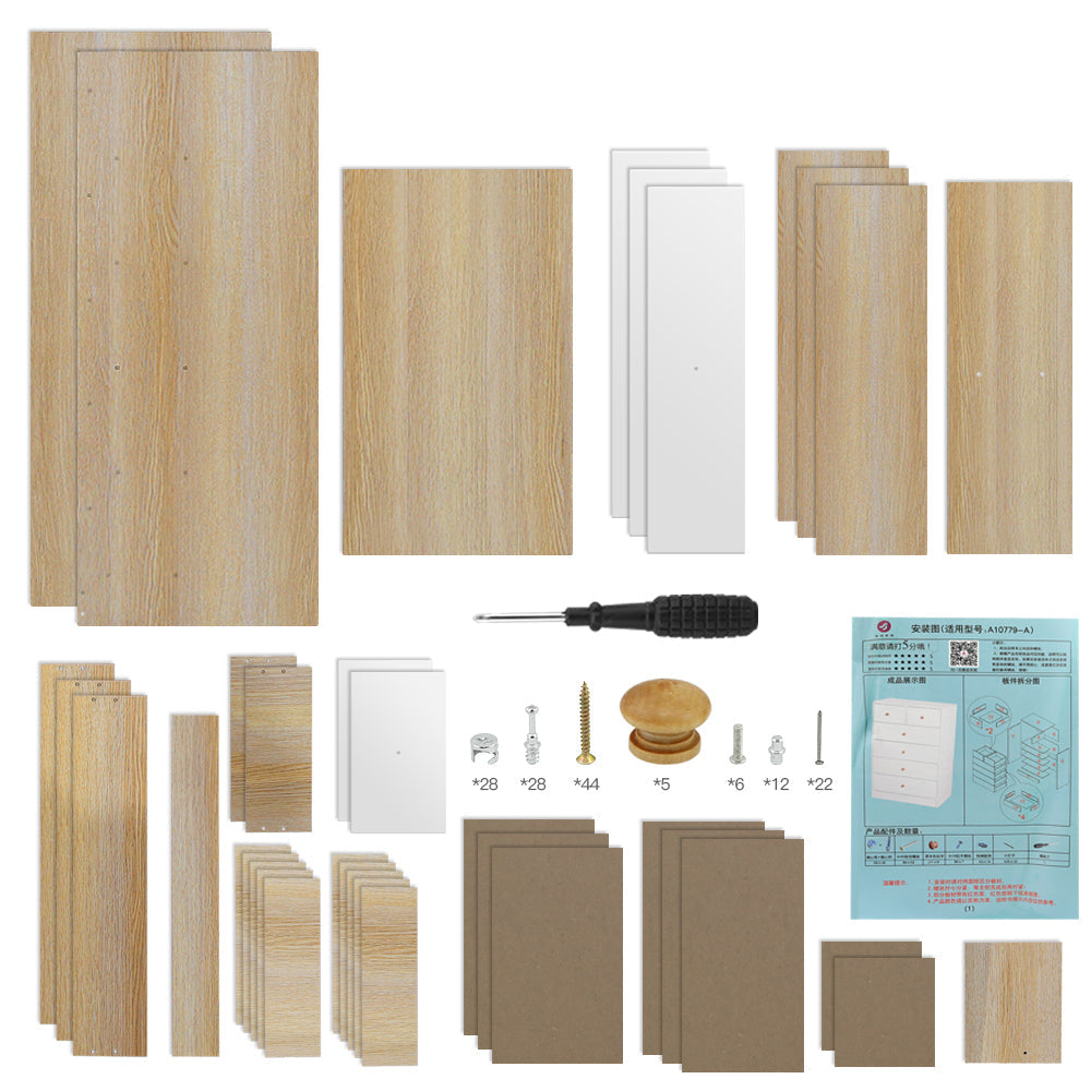 5 Drawer Tallboy