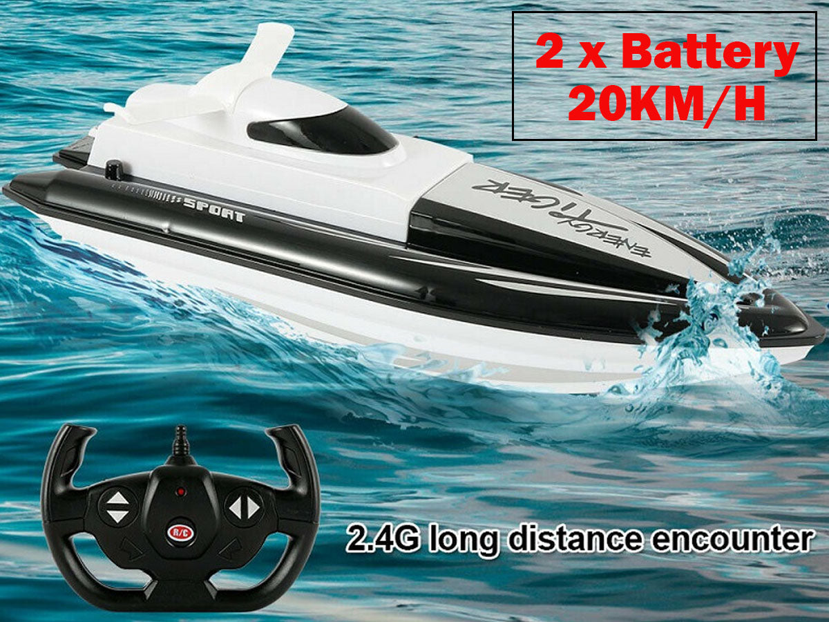 Remote Control Boat – RC Racing Remote Control Boat with Battery Pack
