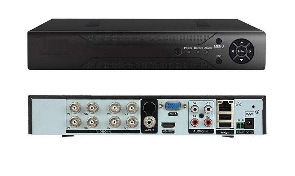 DVR 8CH Recorder with 1 TB HDD