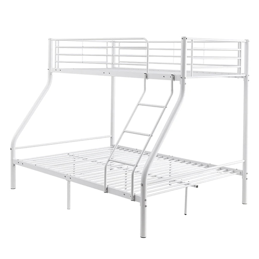 Bunk Bed- Metal Triple White