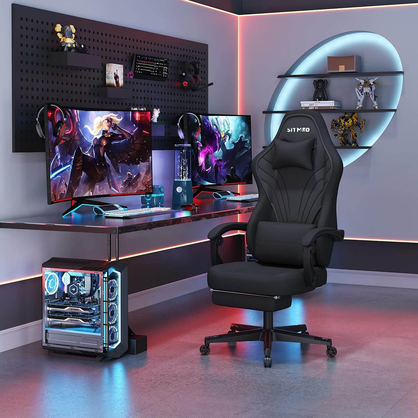 SITMOD Gaming Chair - Black