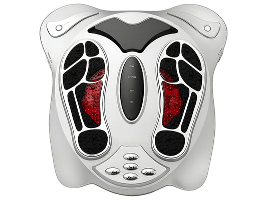Electromagnetic Foot Massager Silver