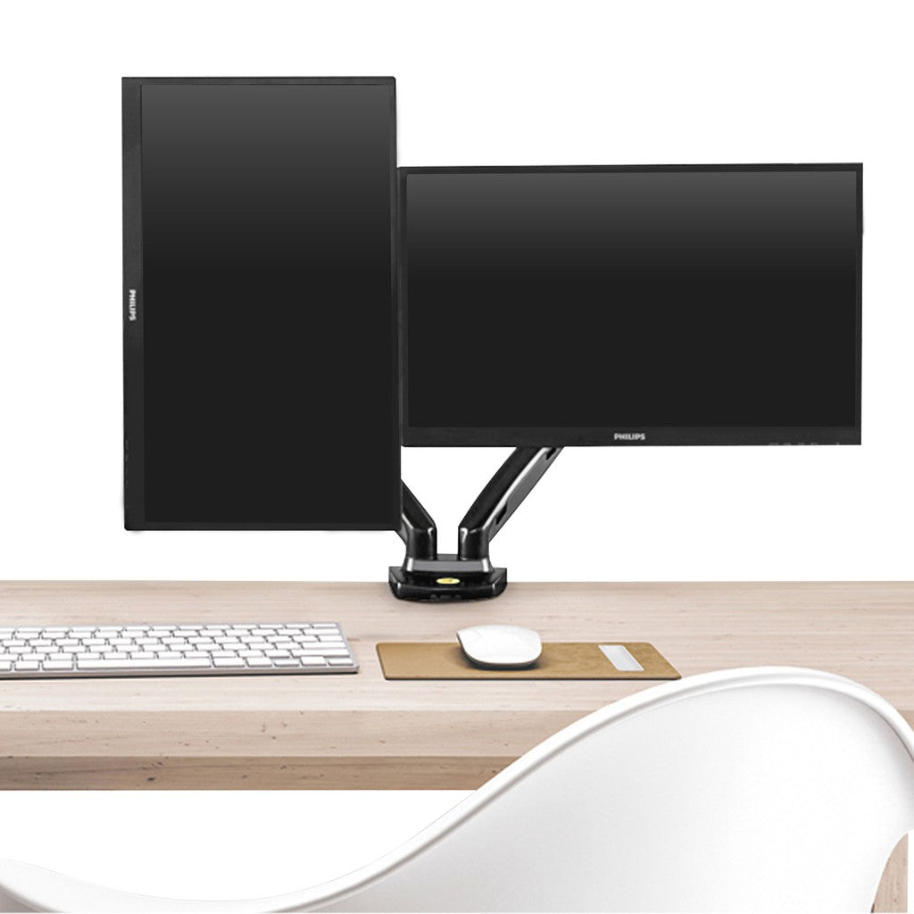 Dual Arm Monitor Stand Bracket Mount