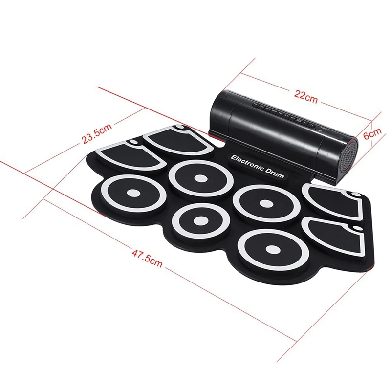 Electronic Roll Up Drum Kit