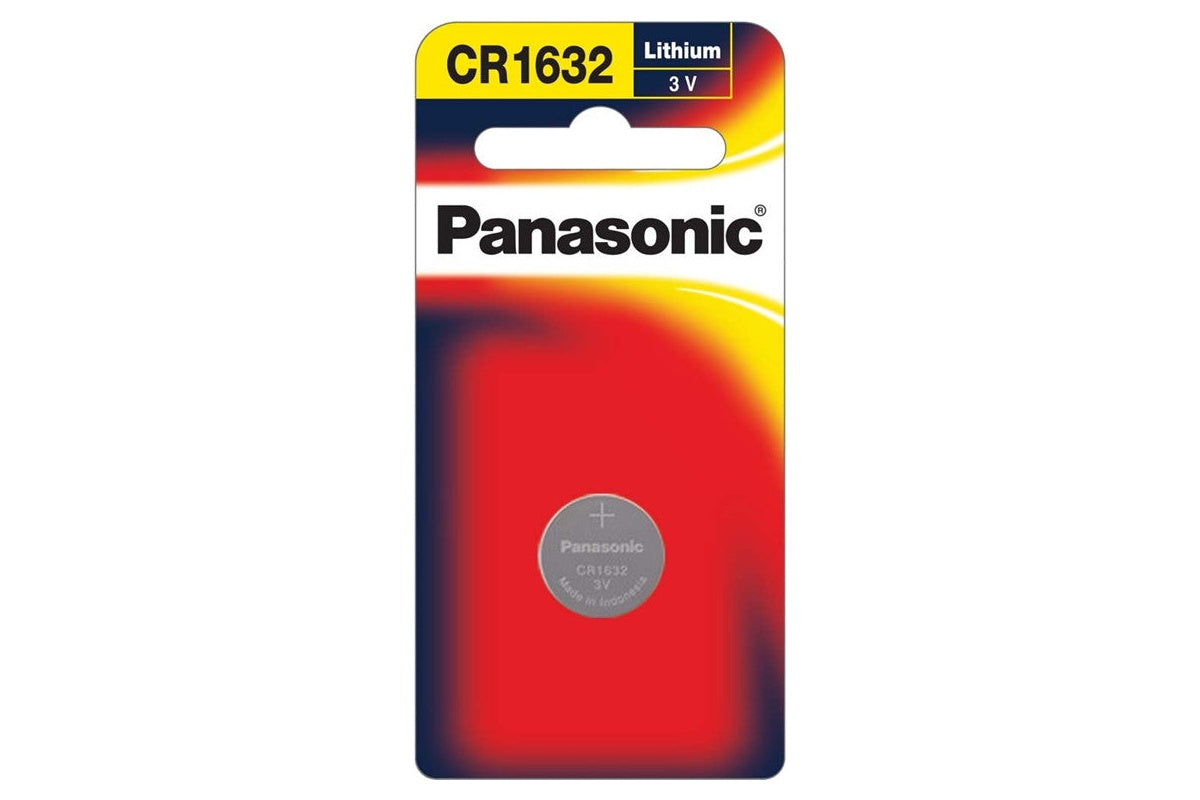 Panasonic CR1632 3V Lithium Coin Battery Long Lasting Power Cell