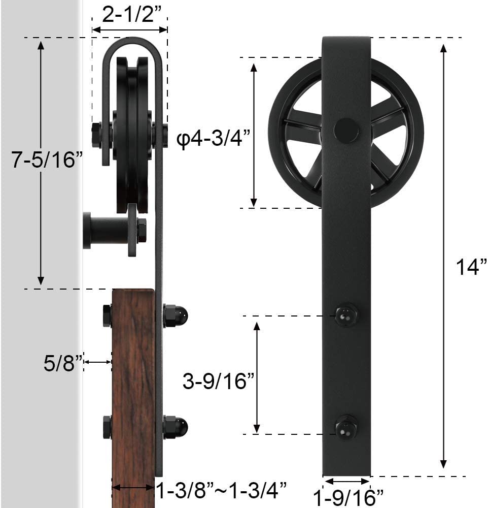 Barn Door Hardware 1.5M