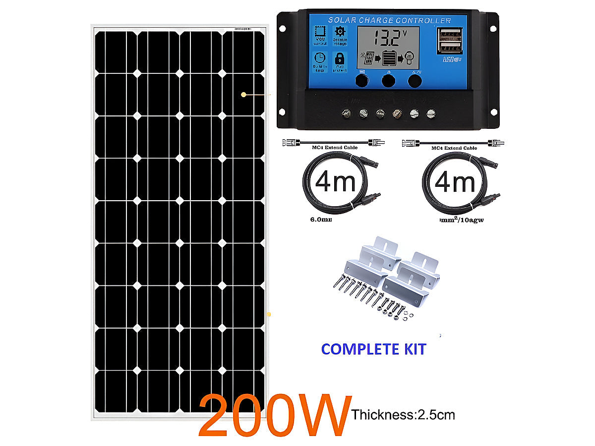 200W Solar Panel Kit