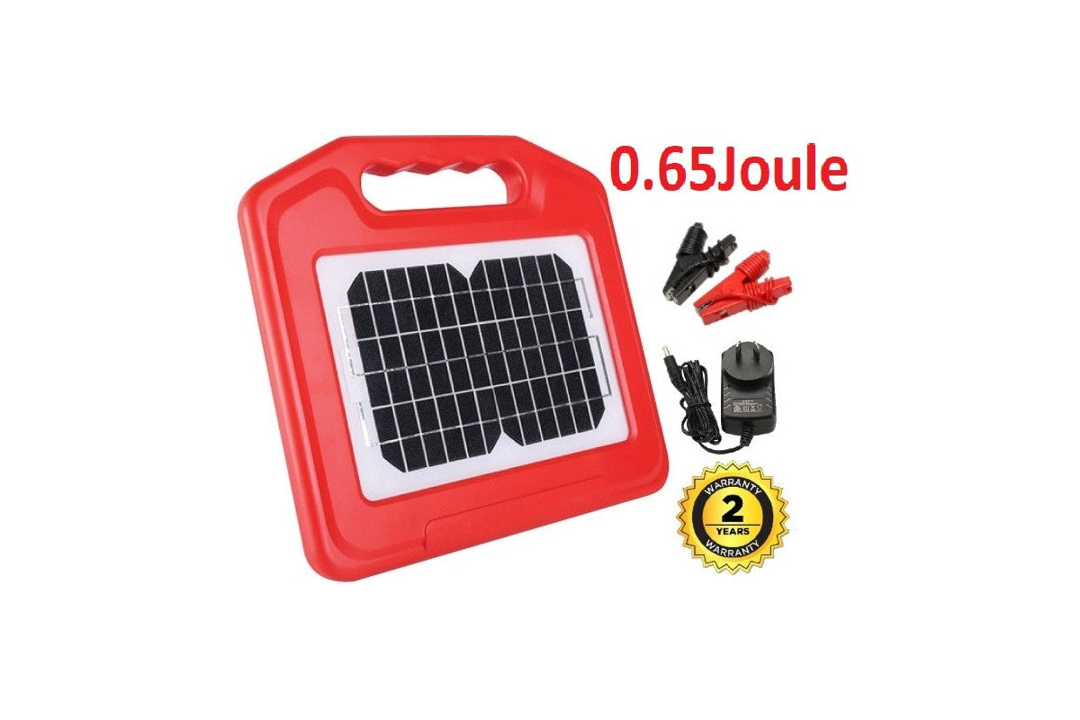Solar Electric Fence Energiser 15Km with Charger