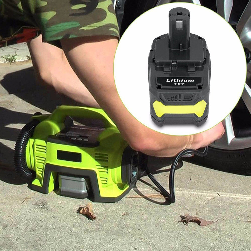 RYOBI 18V 5Ah Battery and Ryobi Battery Charger Compatible Replacement