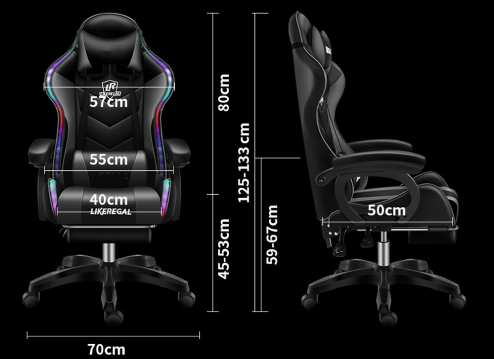 Gaming Chair  Gaming Desk Table Combo