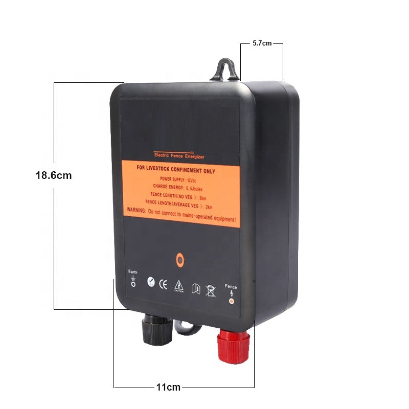 12V Electric Fence Energiser Unit