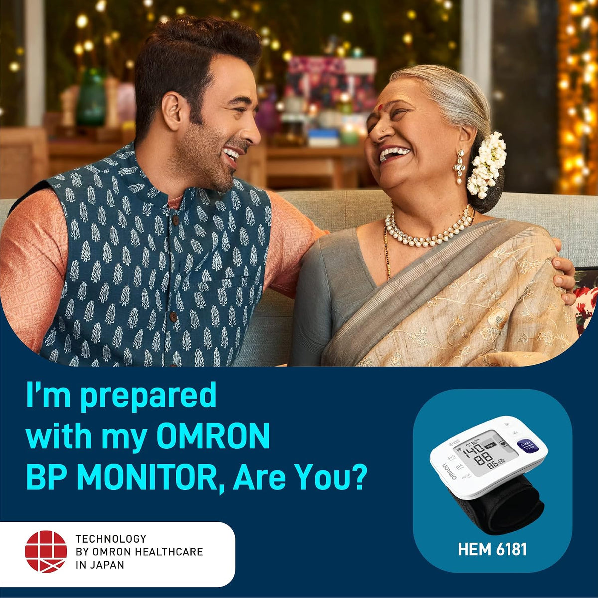 Omron Blood Pressure Monitor HEM 6181