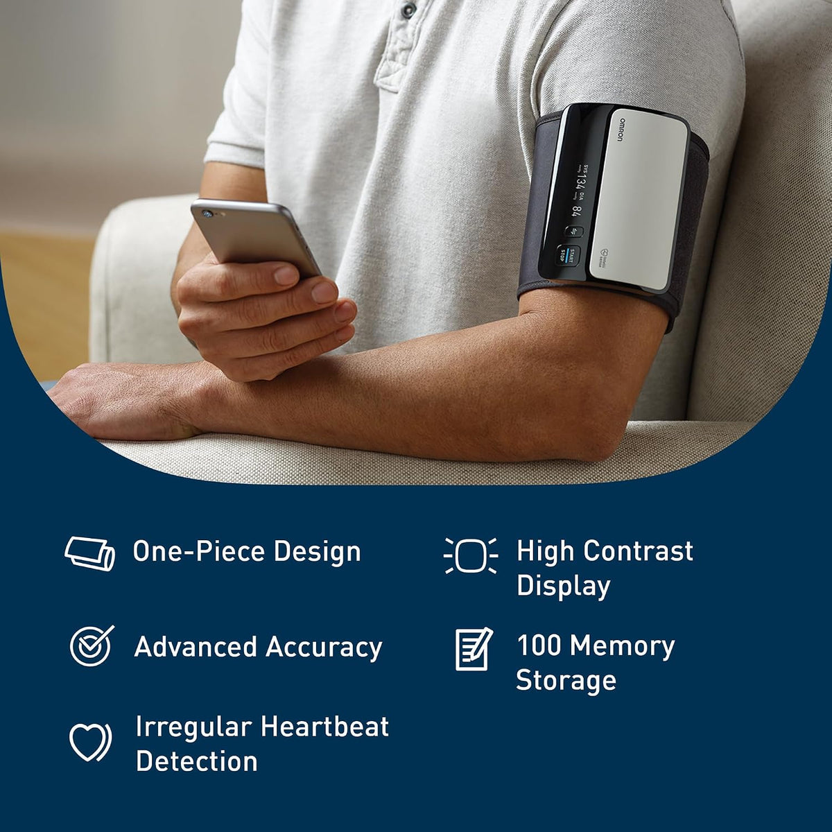 Omron HEM7600T Blood Pressure Monitor