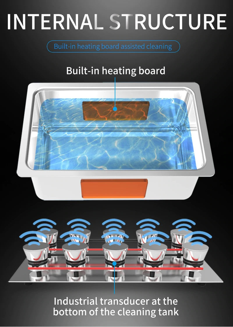 Ultrasonic Cleaner 6.5L Heated Ultrasonic