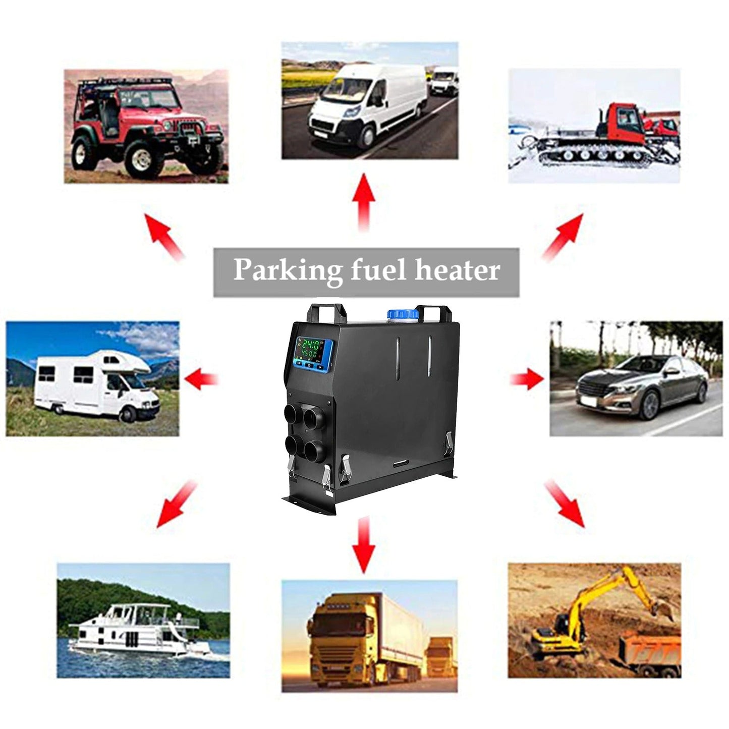 Diesel Air Heating For RV Warming Unit