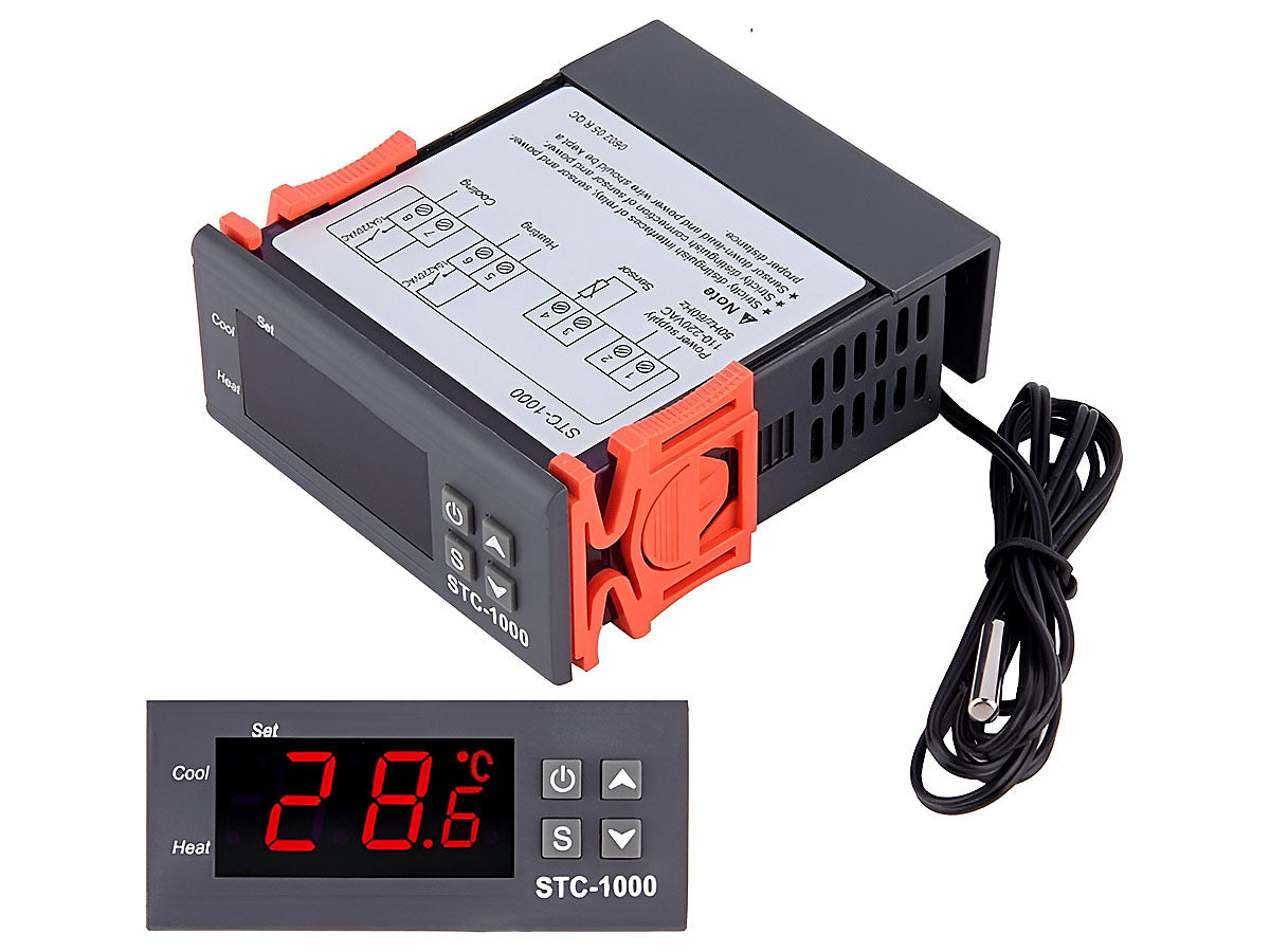 STC1000 110-240vAC  Controller Heating / Cooling