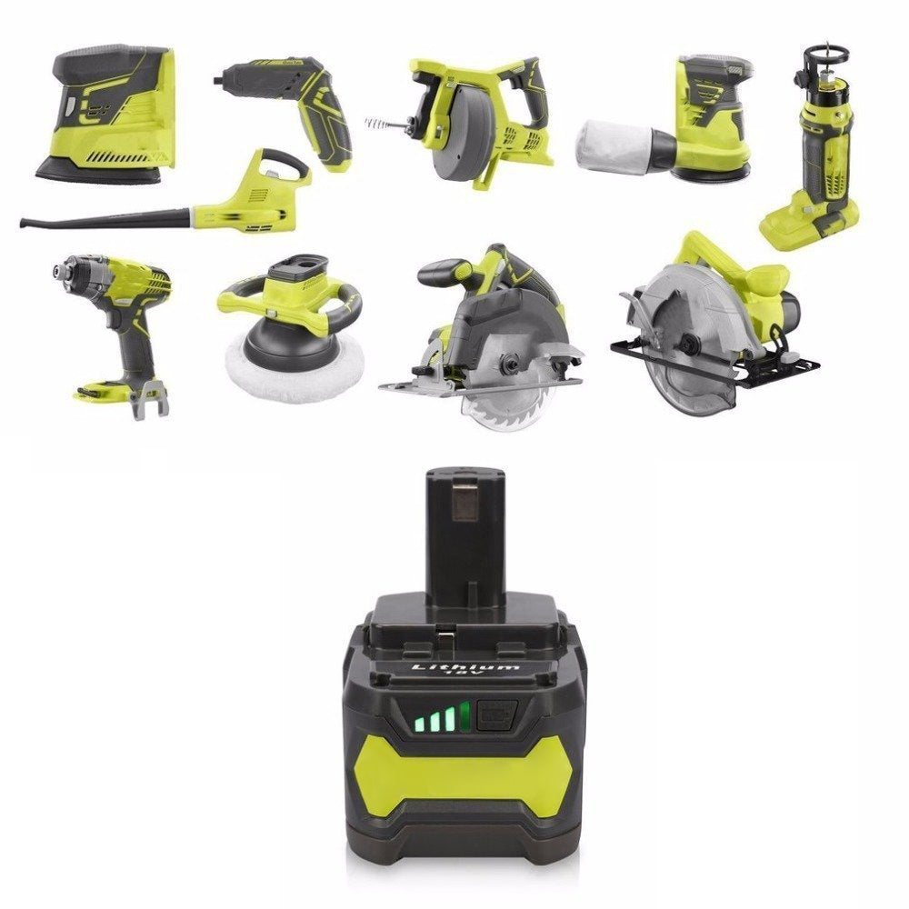 Ryobi 18V 5Ah Battery Compatible Replacement Battery