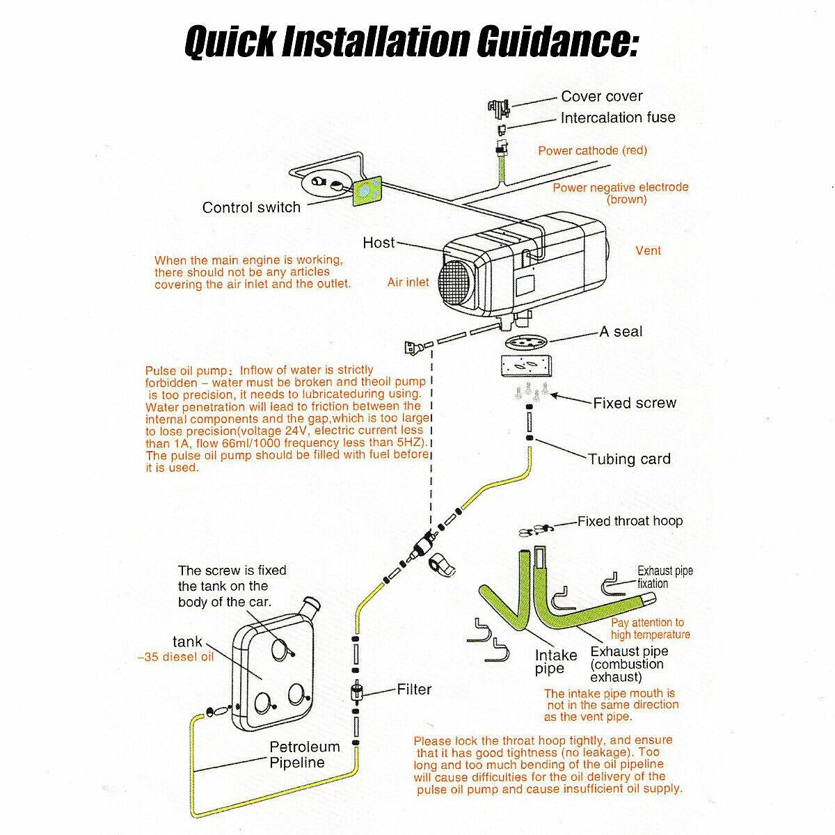 8KW Diesel Air Heater