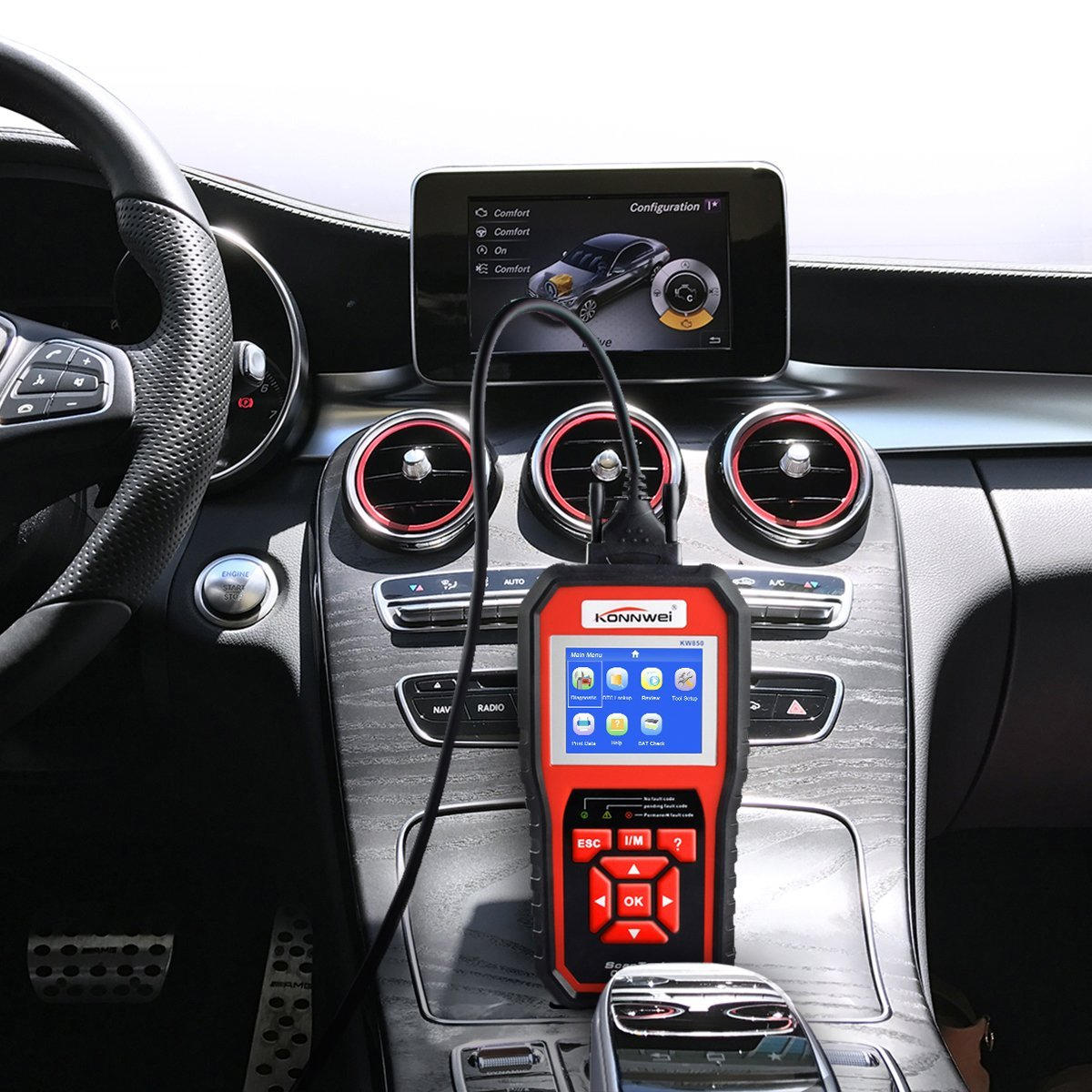 Auto Diagnostic Scanner OBD2 and CAN